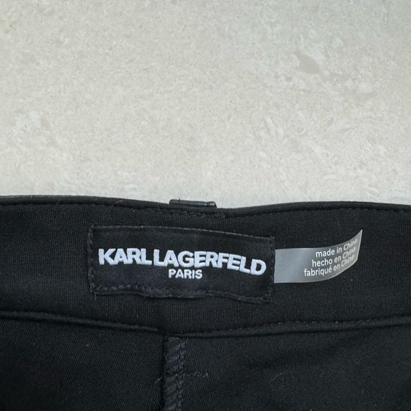 Karl Lagerfeld leather pants - Picture 3 of 4